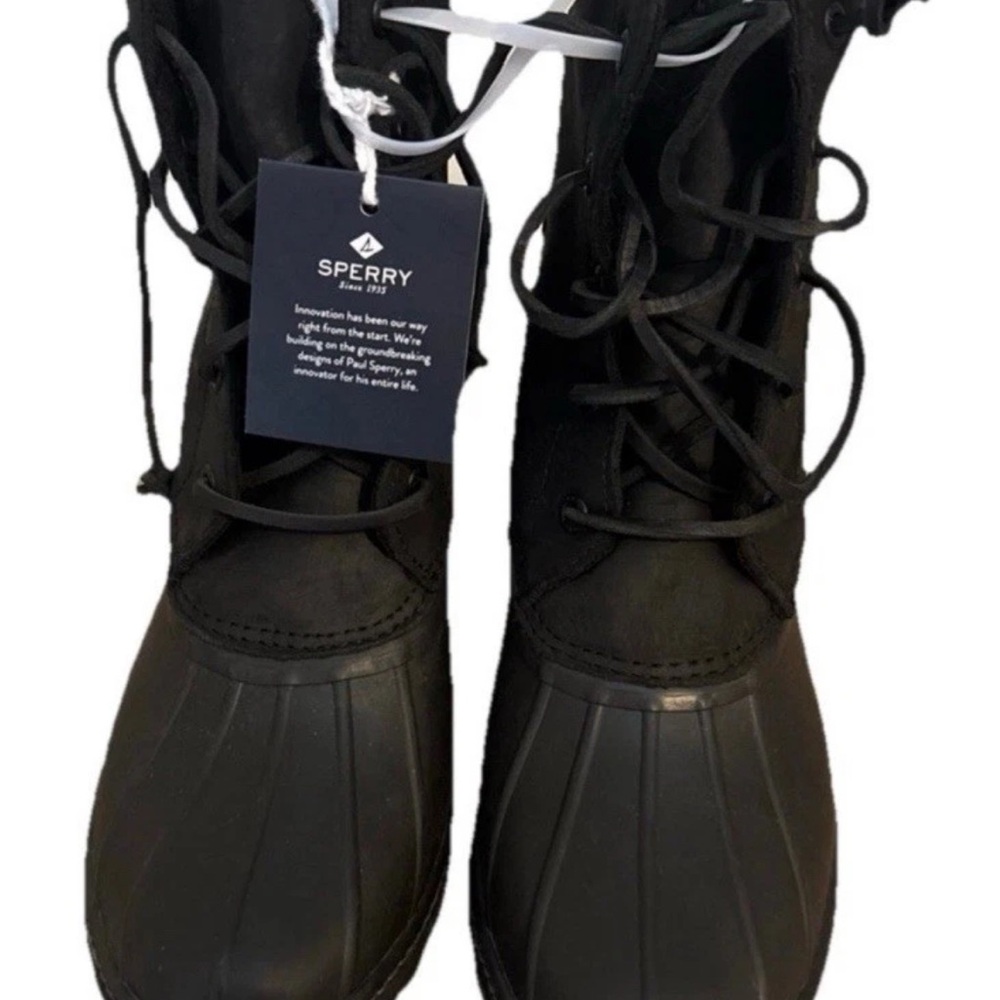 Sperry Women's Black Winter Boots